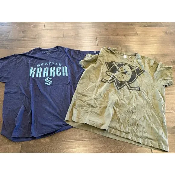 Lot Of 8 Mens Nike WWE Pendleton Champion NHL Graphic Print T-Shirts Bundled 2XL - Picture 4 of 6